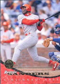 #106 Reggie Sanders - Cincinnati Reds - 1994 Leaf Baseball