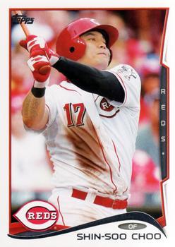 #106a Shin-Soo Choo - Cincinnati Reds - 2014 Topps Baseball