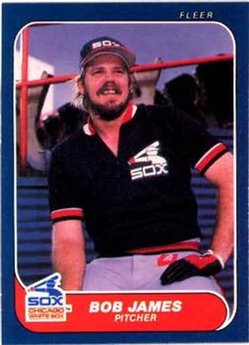 #209 Bob James - Chicago White Sox - 1986 Fleer Baseball