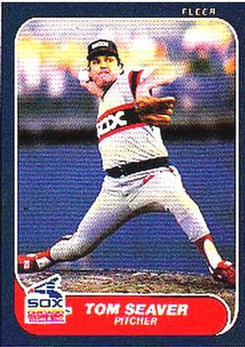 #216 Tom Seaver - Chicago White Sox - 1986 Fleer Baseball