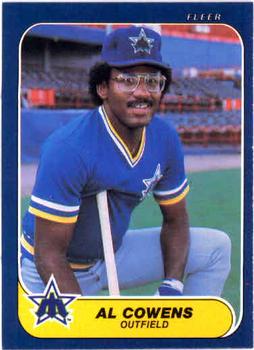 #463 Al Cowens - Seattle Mariners - 1986 Fleer Baseball