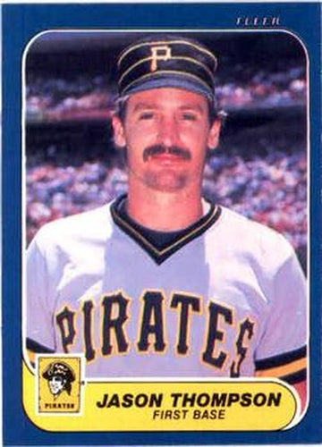 #622 Jason Thompson - Pittsburgh Pirates - 1986 Fleer Baseball