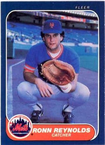 #92 Ronn Reynolds - New York Mets - 1986 Fleer Baseball