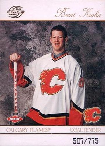 #107 Brent Krahn - Calgary Flames - 2003-04 Pacific Supreme Hockey