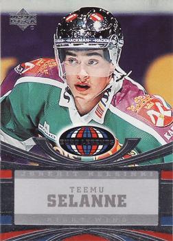 #107 Teemu Selanne - Jokerit Helsinki - 2004-05 UD All-World Edition Hockey