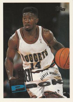 #107 Robert Pack - Denver Nuggets - 1995-96 Topps Basketball