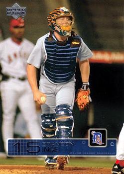 #107 Brandon Inge - Detroit Tigers - 2003 Upper Deck Baseball