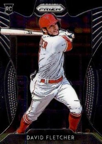 #107 David Fletcher - Los Angeles Angels - 2019 Panini Prizm Baseball
