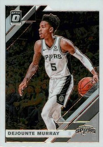 #107 Dejounte Murray - San Antonio Spurs - 2019-20 Donruss Optic Basketball