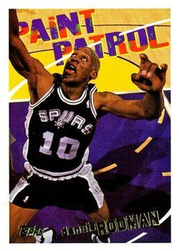 #107 Dennis Rodman - San Antonio Spurs - 1994-95 Topps Basketball