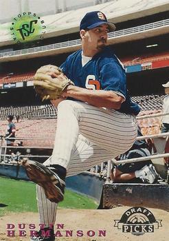 #107 Dustin Hermanson - San Diego Padres - 1995 Stadium Club Baseball