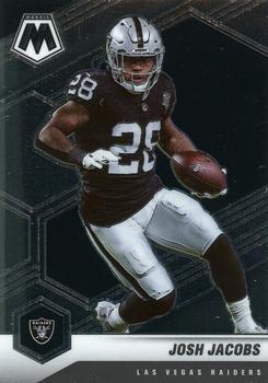 #107 Josh Jacobs - Las Vegas Raiders - 2021 Panini Mosaic Football