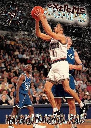 #107 Mahmoud Abdul-Rauf - Denver Nuggets - 1995-96 Stadium Club Basketball