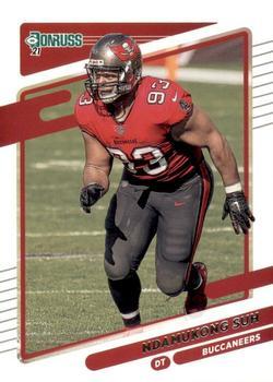 #107 Ndamukong Suh - Tampa Bay Buccaneers - 2021 Donruss Football