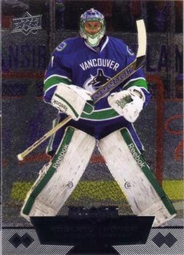 #107 Roberto Luongo - Vancouver Canucks - 2012-13 Upper Deck Black Diamond Hockey