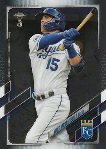 #107 Whit Merrifield - Kansas City Royals - 2021 Topps Chrome Ben Baller Edition Baseball