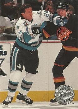 #107 Doug Wilson - San Jose Sharks - 1991-92 Pro Set Platinum Hockey