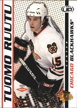 #107 Tuomo Ruutu - Chicago Blackhawks - 2003-04 Pacific Heads Up Hockey