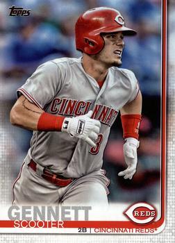 #107a Scooter Gennett - Cincinnati Reds - 2019 Topps Baseball