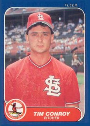 #U-29 Tim Conroy - St. Louis Cardinals - 1986 Fleer Update Baseball