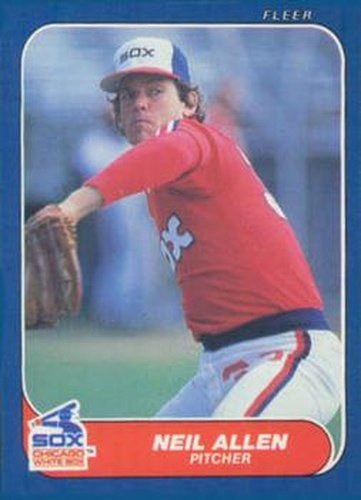 #U-3 Neil Allen - Chicago White Sox - 1986 Fleer Update Baseball
