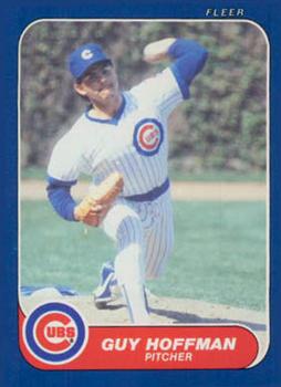 #U-51 Guy Hoffman - Chicago Cubs - 1986 Fleer Update Baseball