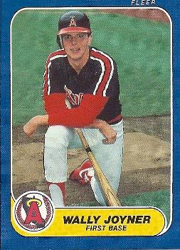 #U-59 Wally Joyner - California Angels - 1986 Fleer Update Baseball