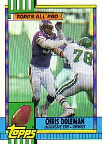 #108 Chris Doleman - Minnesota Vikings - 1990 Topps Football