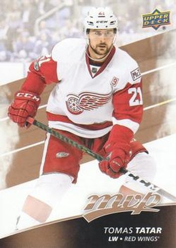 #108 Tomas Tatar - Detroit Red Wings - 2017-18 Upper Deck MVP Hockey