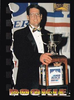 #108 Johnny Benson Jr. - BACE Motorsports - 1996 Pinnacle Racer's Choice Racing