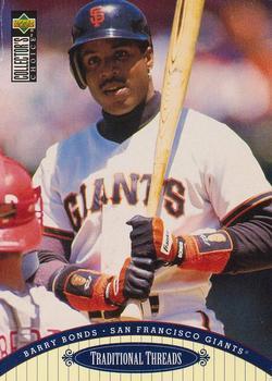 #108 Barry Bonds - San Francisco Giants - 1996 Collector's Choice Baseball