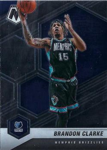 #108 Brandon Clarke - Memphis Grizzlies - 2020-21 Panini Mosaic Basketball