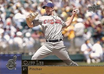 #108 Cliff Lee - Cleveland Indians - 2009 Upper Deck Baseball