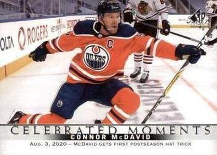 #108 Connor McDavid - Edmonton Oilers - 2020-21 SP Authentic Hockey