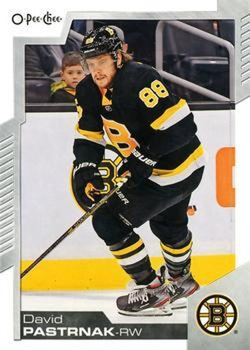 #108 David Pastrnak - Boston Bruins - 2020-21 O-Pee-Chee Hockey