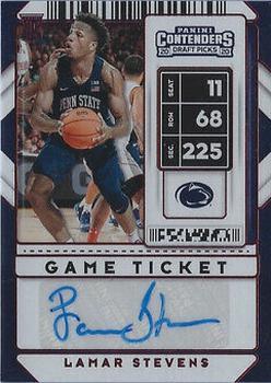 #108 Lamar Stevens - Penn State Nittany Lions - 2020 Panini Contenders Draft Picks Basketball