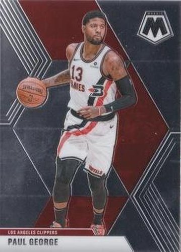 #108 Paul George - Los Angeles Clippers - 2019-20 Panini Mosaic Basketball