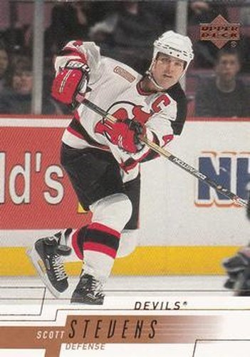 #108 Scott Stevens - New Jersey Devils - 2000-01 Upper Deck Hockey