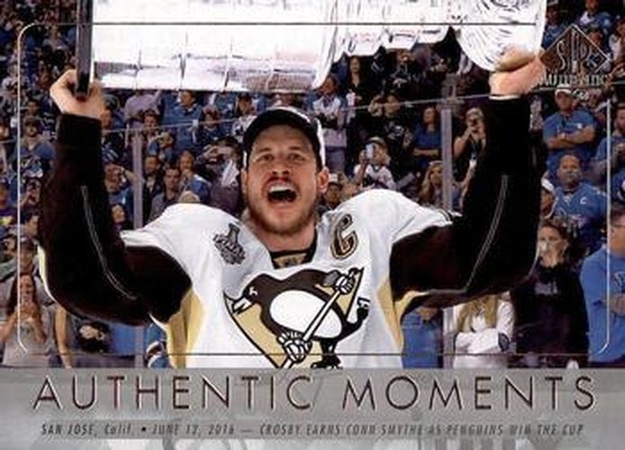 #108 Sidney Crosby - Pittsburgh Penguins - 2016-17 SP Authentic Hockey