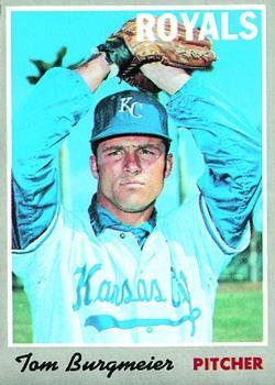 #108 Tom Burgmeier - Kansas City Royals - 1970 Topps Baseball