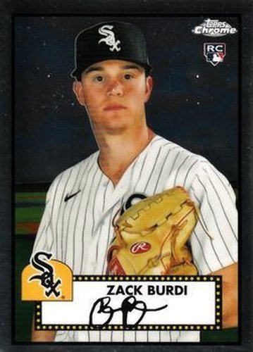 #108 Zack Burdi - Chicago White Sox - 2021 Topps Chrome Platinum Anniversary Baseball