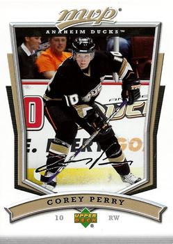 #108 Corey Perry - Anaheim Ducks - 2007-08 Upper Deck MVP Hockey