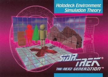 #108 Holodeck Environment Simulation Theory - 1992 Impel Star Trek: The Next Generation