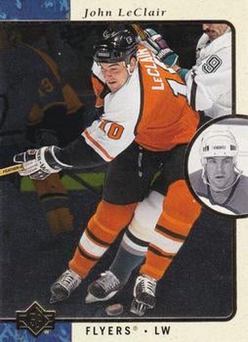 #108 John LeClair - Philadelphia Flyers - 1995-96 SP Hockey