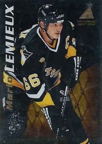 #108 Mario Lemieux - Pittsburgh Penguins - 1995-96 Zenith Hockey