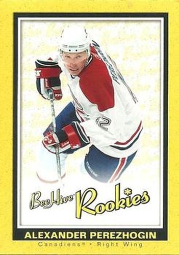 #108 Alexander Perezhogin - Montreal Canadiens - 2005-06 Upper Deck Beehive Hockey