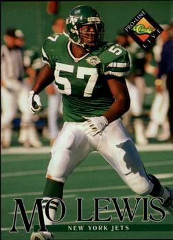 #108 Mo Lewis - New York Jets - 1994 Pro Line Live Football