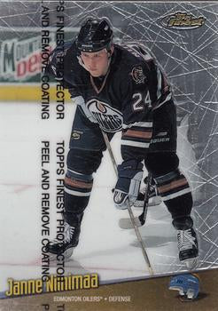 #108 Janne Niinimaa - Edmonton Oilers - 1998-99 Finest Hockey