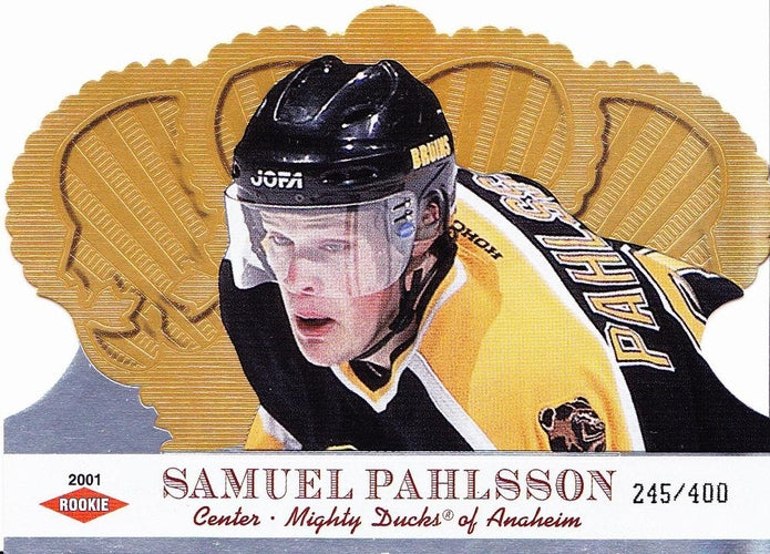 #109 Samuel Pahlsson - Anaheim Mighty Ducks - 2000-01 Pacific Crown Royale Hockey
