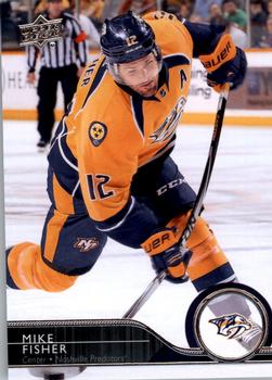 #109 Mike Fisher - Nashville Predators - 2014-15 Upper Deck Hockey